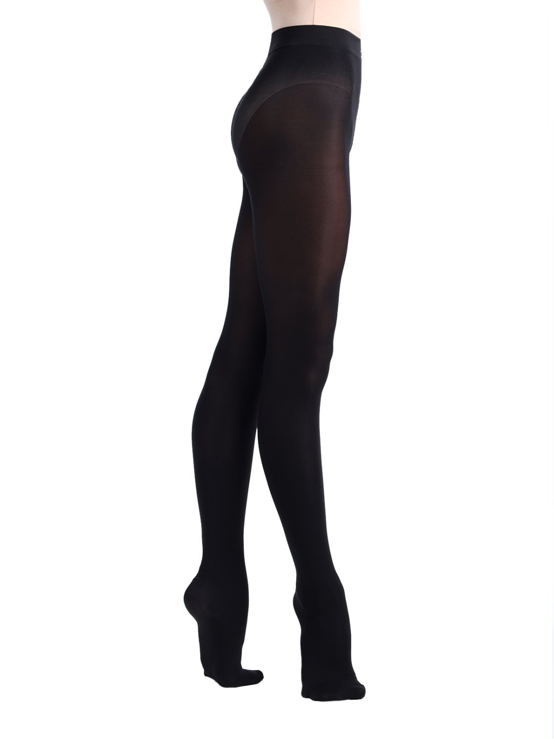 Black tights with closed leg 40 DEN